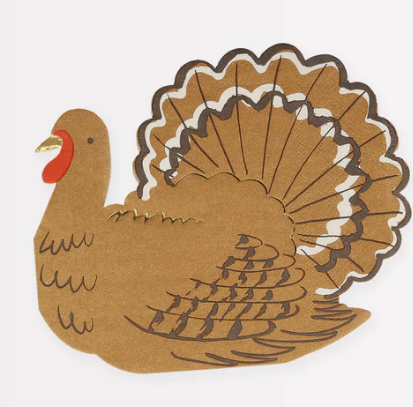 Servilletas de Pavo x 16