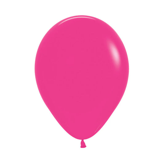 GLOBO LATEX REDONDO FASHION FUCSIA R-9