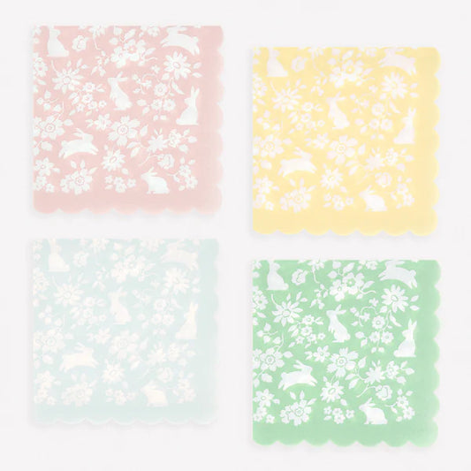 Servilleta pequeña de conejo (x16)