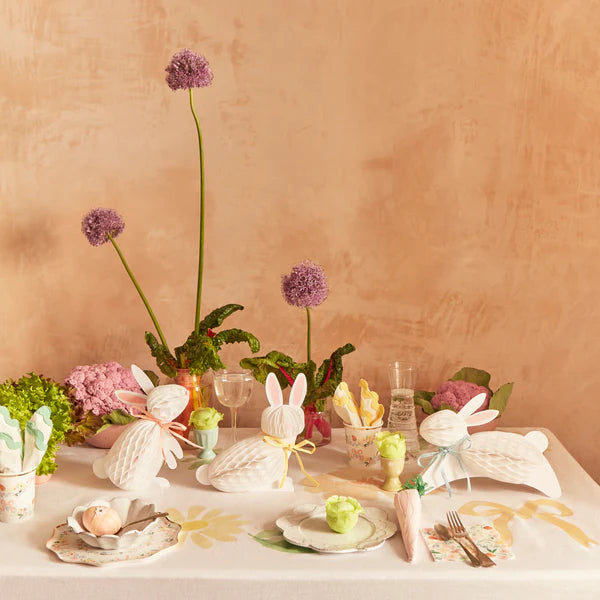 Decoración panal de conejo (x6)