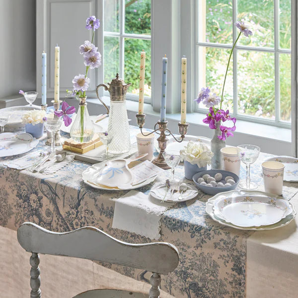Vasos estilo floral chintz (x8)