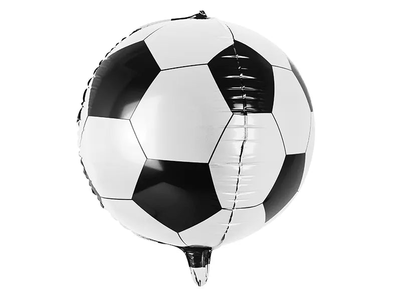 Balón de fútbol con globo de aluminio, 40 cm