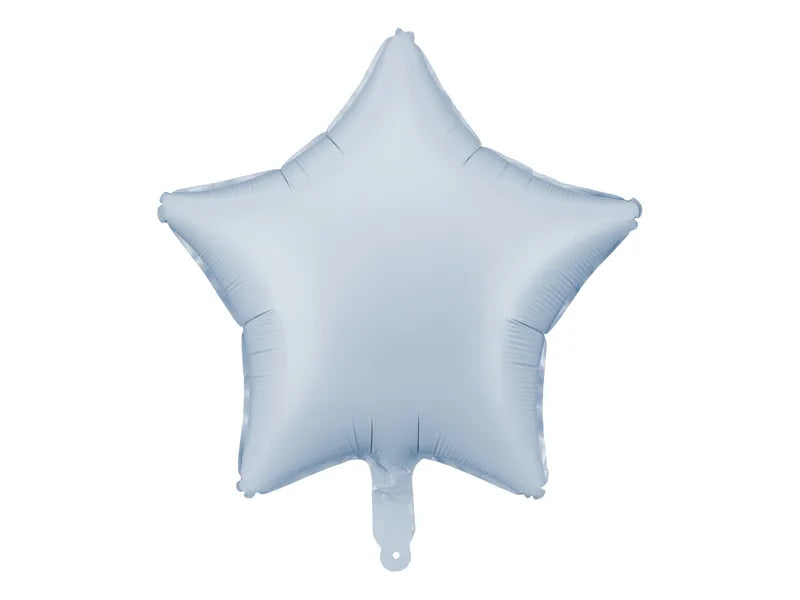 Estrella de globo de aluminio tonos pasteles mate, 40 cm