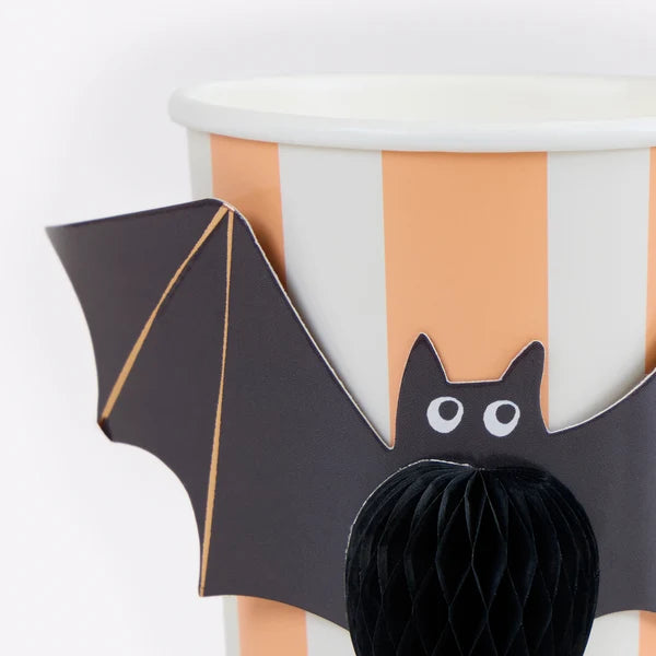 Vasos 3D de halloween (x8)