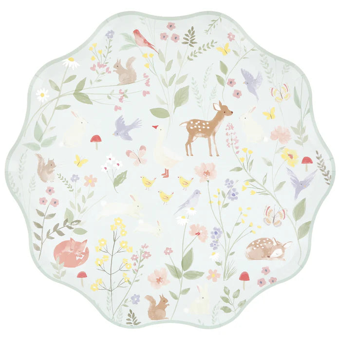 Platos pequeños animales (x8)