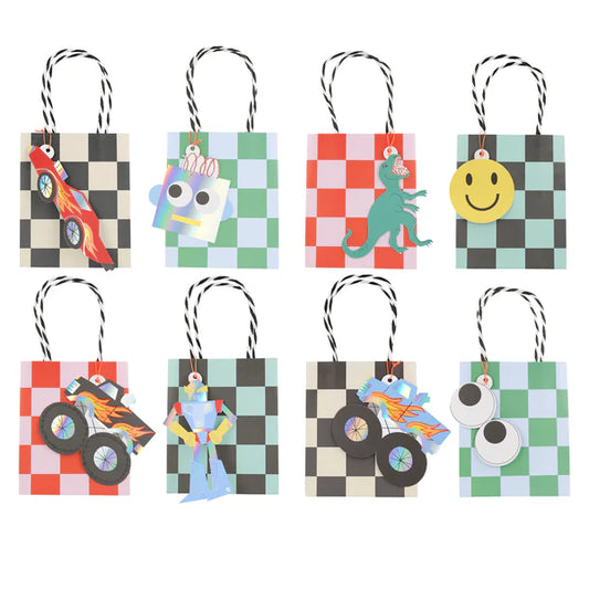 Bolsas de fiesta Toy Box (x8)