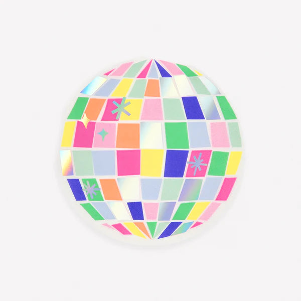 Servilleta bola de discoteca (x16)