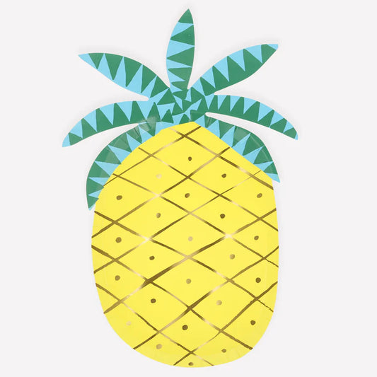 platos de piña (x8)