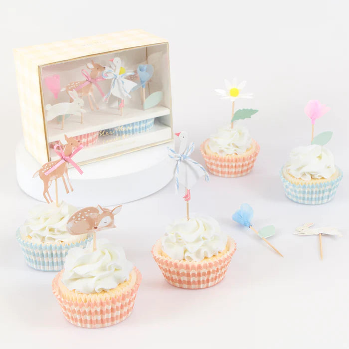 Kit de cupcake pequeños animales (x24)