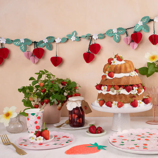 Guirnalda de fresas