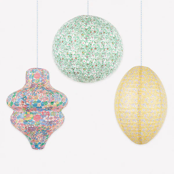 Linternas de papel Liberty (x3)