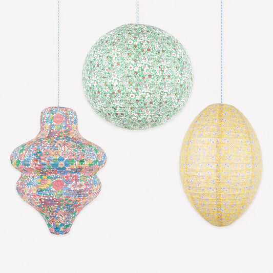 Linternas de papel Liberty (x3)