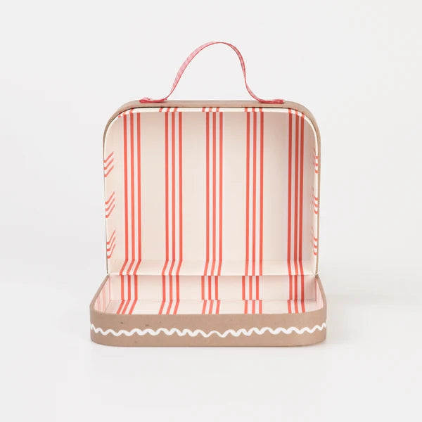 Muñeca mini reno y maleta