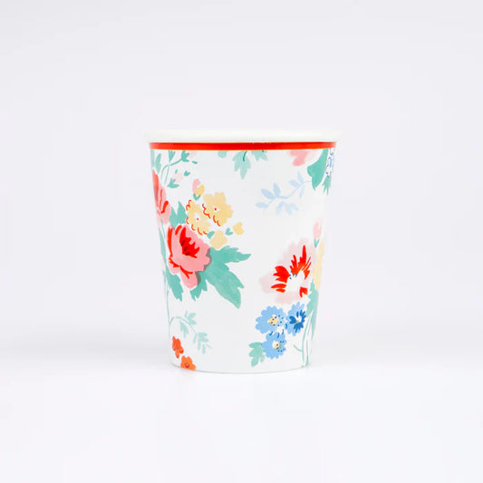 Vasos florales vintage (x8)