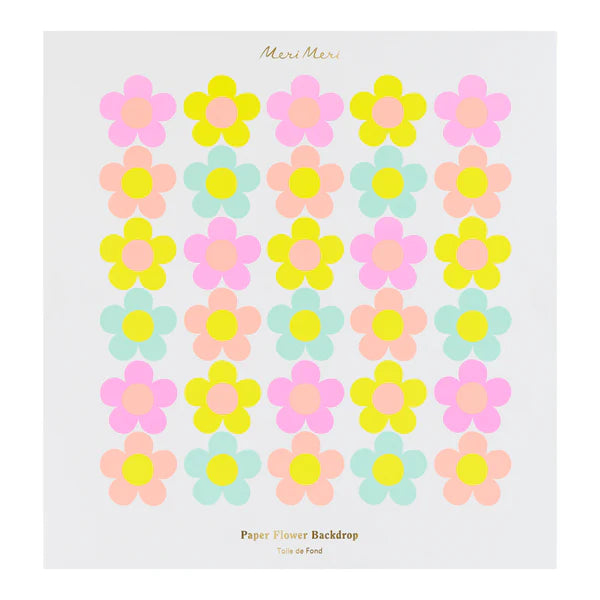 Fondo de flor de papel