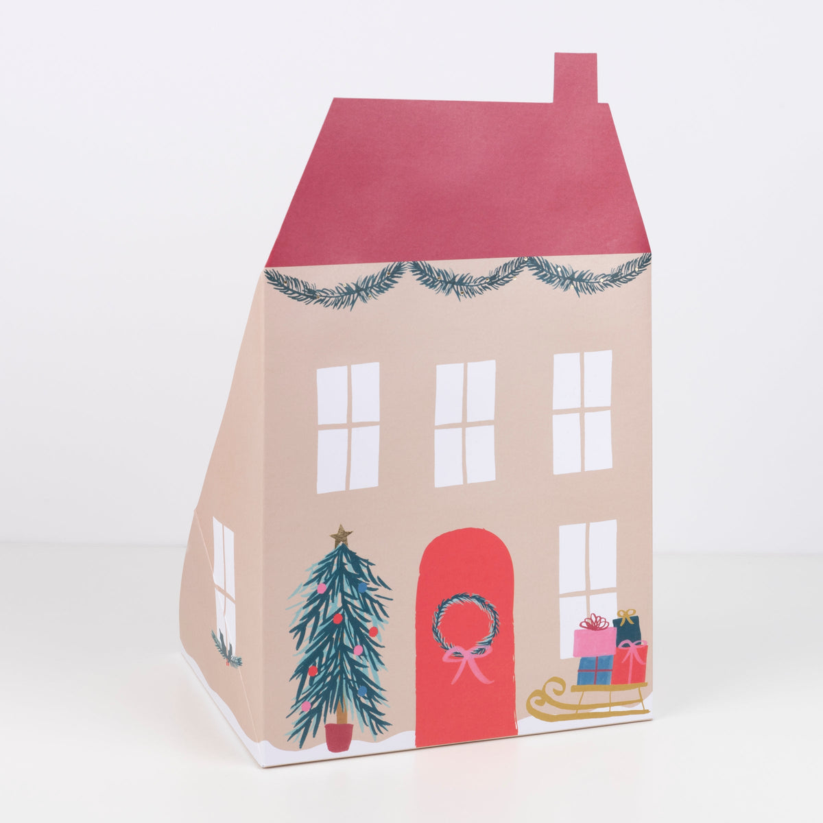 Calendario de Adviento Pop-Up de la Casa de Papá Noel.