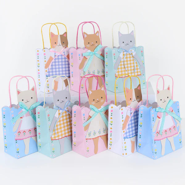 Bolsas de fiesta kitten club (x8)