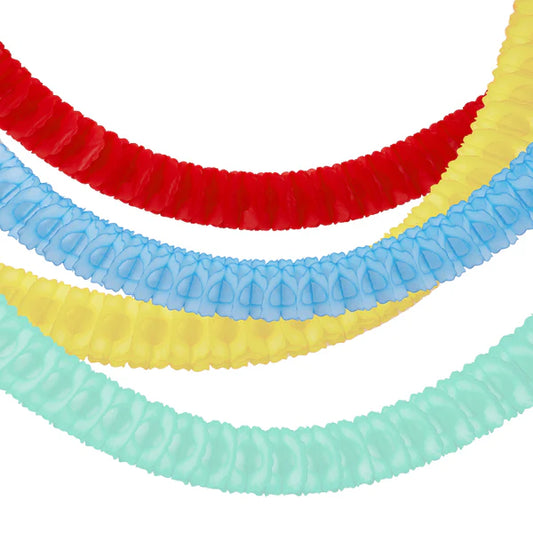 Juego de guirnaldas nido de abeja grande (x4)