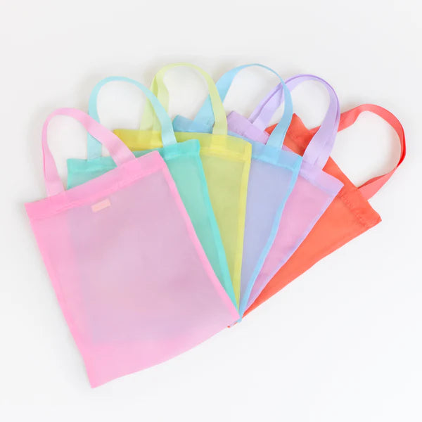Bolsa de organza arcoíris (x6)