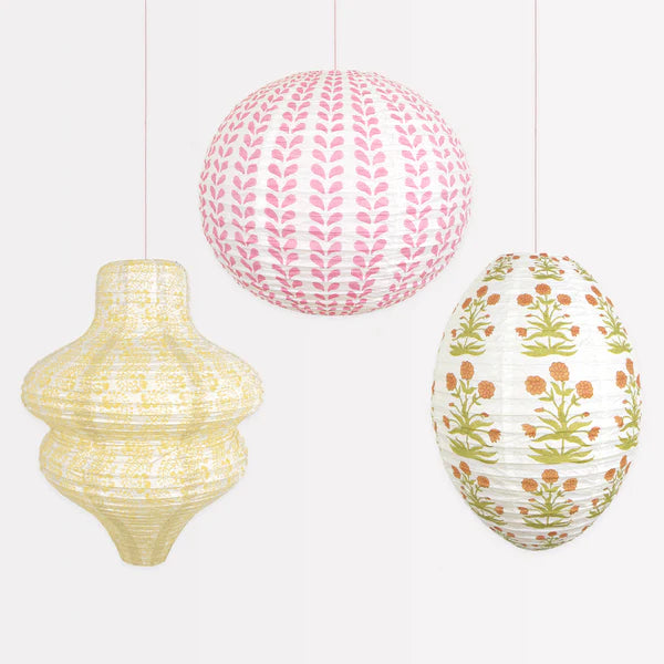 Linternas de papel x Molly Mahon (x3)