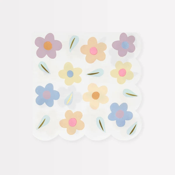 Set de fiesta feliz de flores