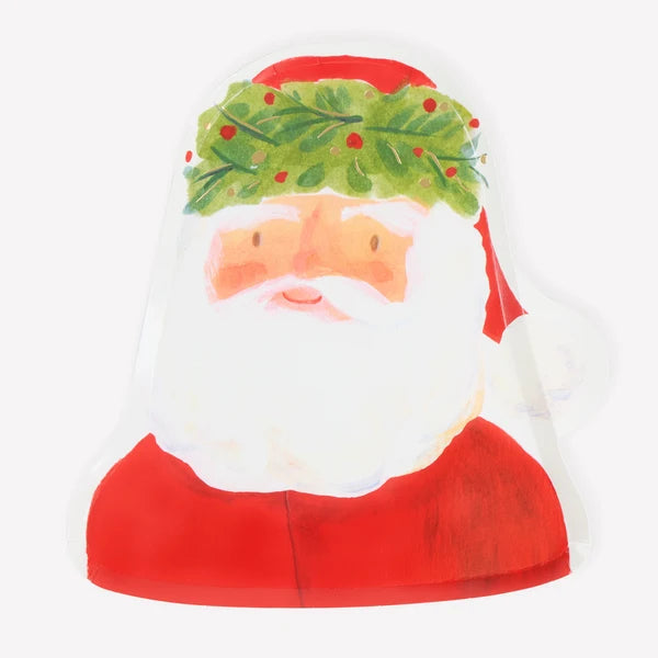 Platos de papá Noel (x8)