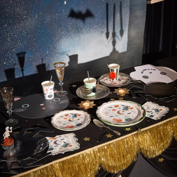 Platos pequeños de halloween (x8)