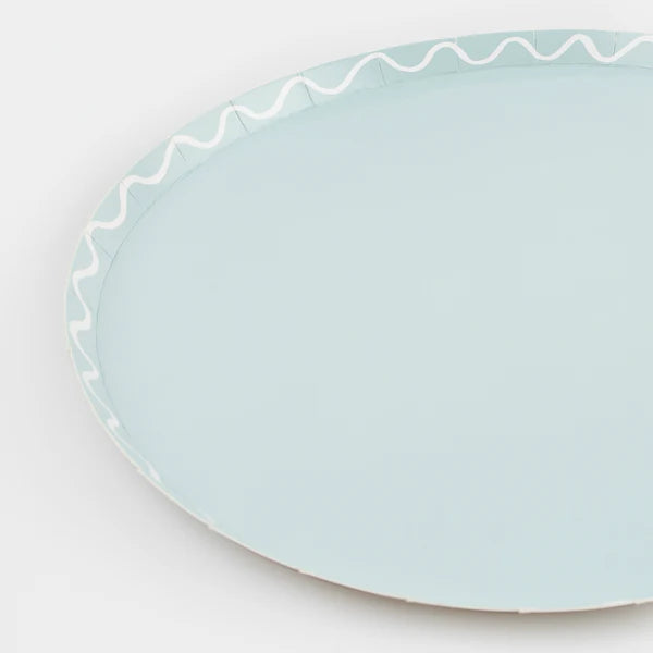 Platos pequeños de colores (x8)