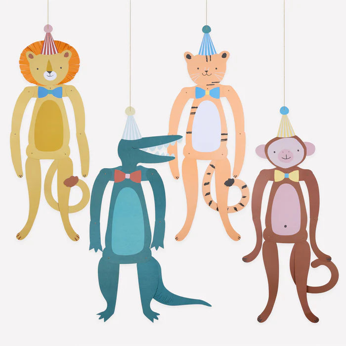 Decoración del desfile de animales (x4)