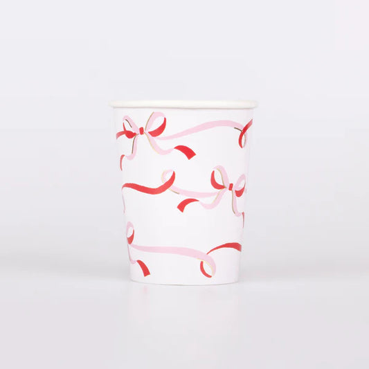 Vaso de lazo de cinta (x8)