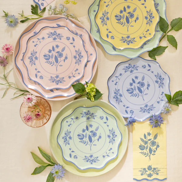 Plato grande vintage (x16)