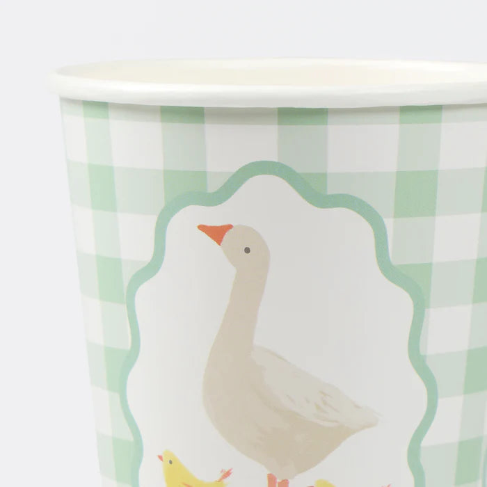 Vasos pequeños animales (x8)