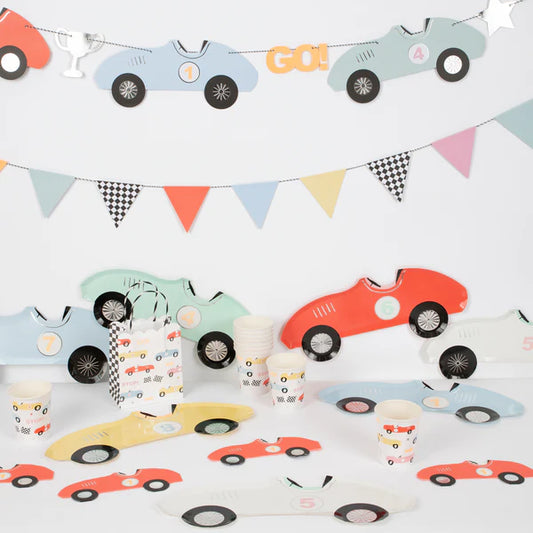 Set carros de carrera