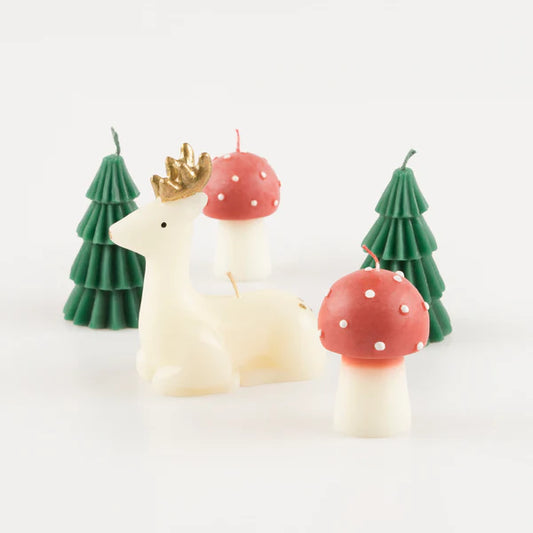 Velas de navidad (x5)
