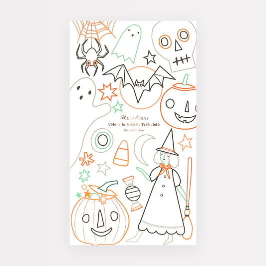 Mantel de actividades Halloween