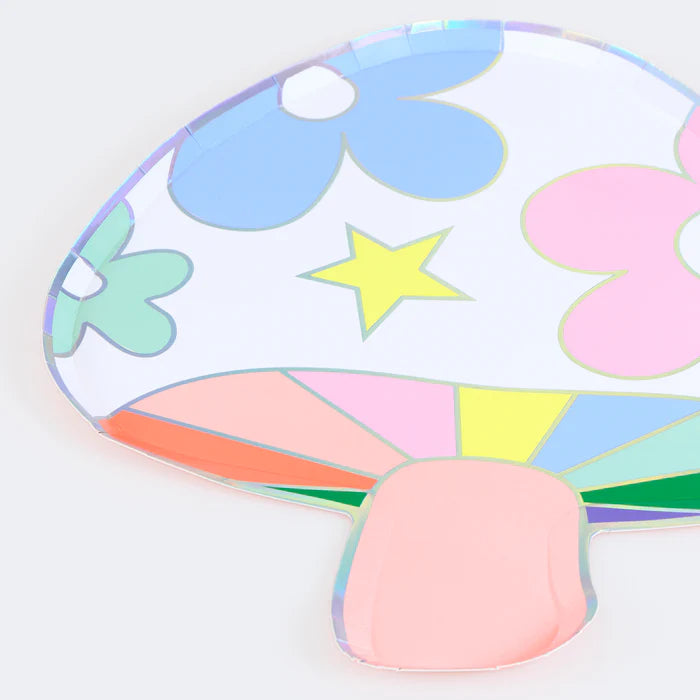 Platos de hongos Groovy (x8)