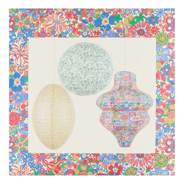 Linternas de papel Liberty (x3)