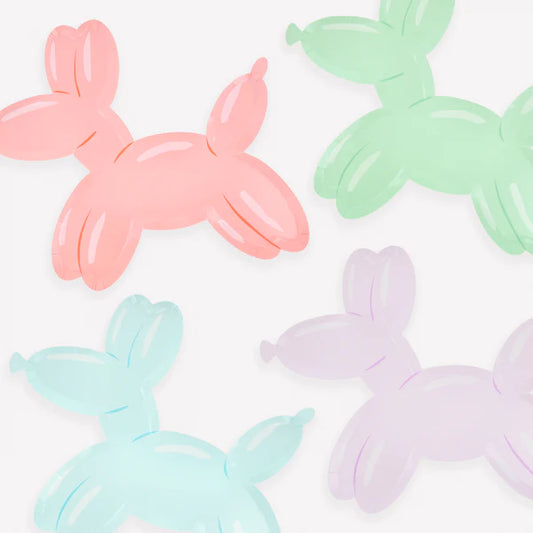 Platos de perro globo (x8)