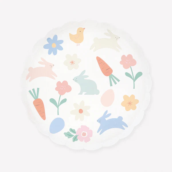 Plato pequeño de pascua (x8)